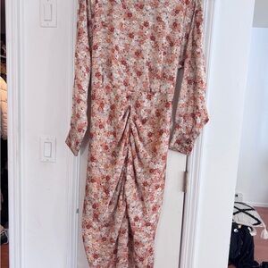 L’Atiste Floral Midi Dress XL – Boutique Boho Romantic Style